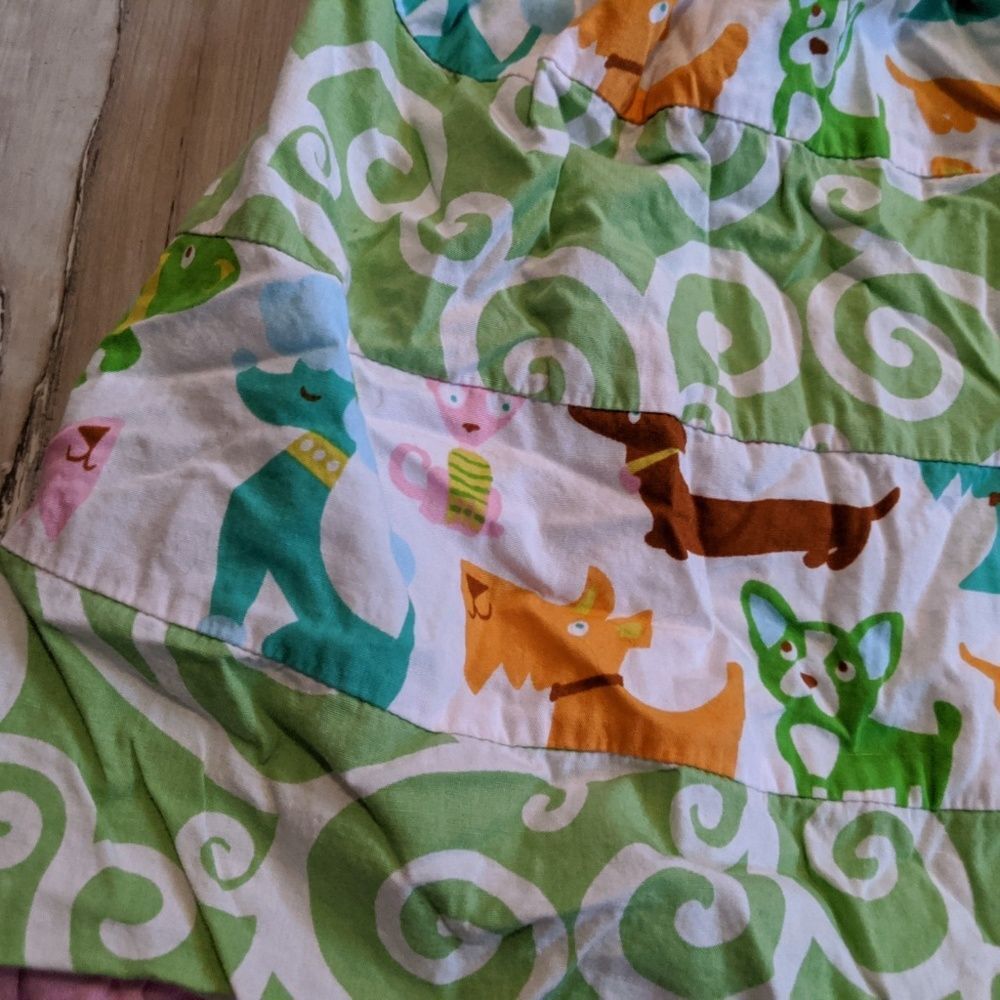 Ann Loren ge designs dress girl‎ toddler 6 dog pink - Picture 3 of 6